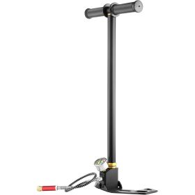 PCP Hand Pump, 3 Stage, 30Mpa 4500 PSI High Pressure PCP Air Rifile Filling Stirrup Pump with Oil-Moisture Filter Pressure Gauge