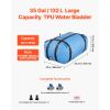 Water Storage Bladder, 35 Gallon Large Capacity TPU Soft Water Bag, Portable & Collapsible Water Storage Containers